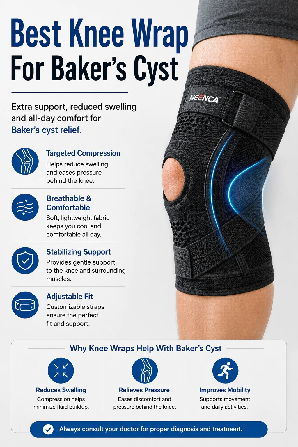Best Knee Wrap For Baker’s Cyst