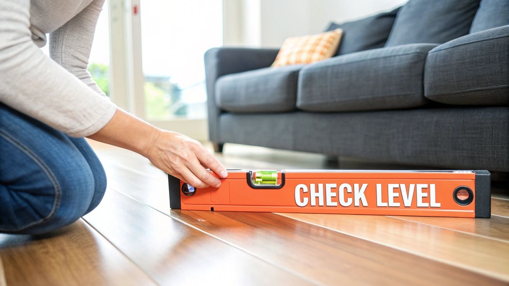 How to Fix Loose Sofa Leg Causing Uneven Balance