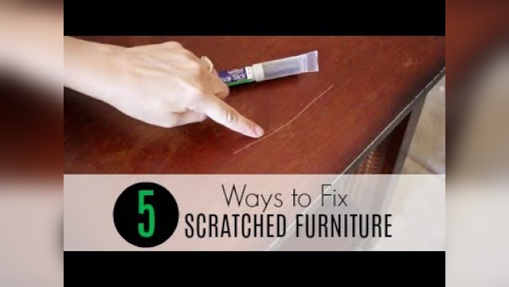 How to Fix Scratches on Wooden Furniture at Home