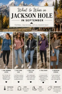 What to Wear in Jackson Hole in September