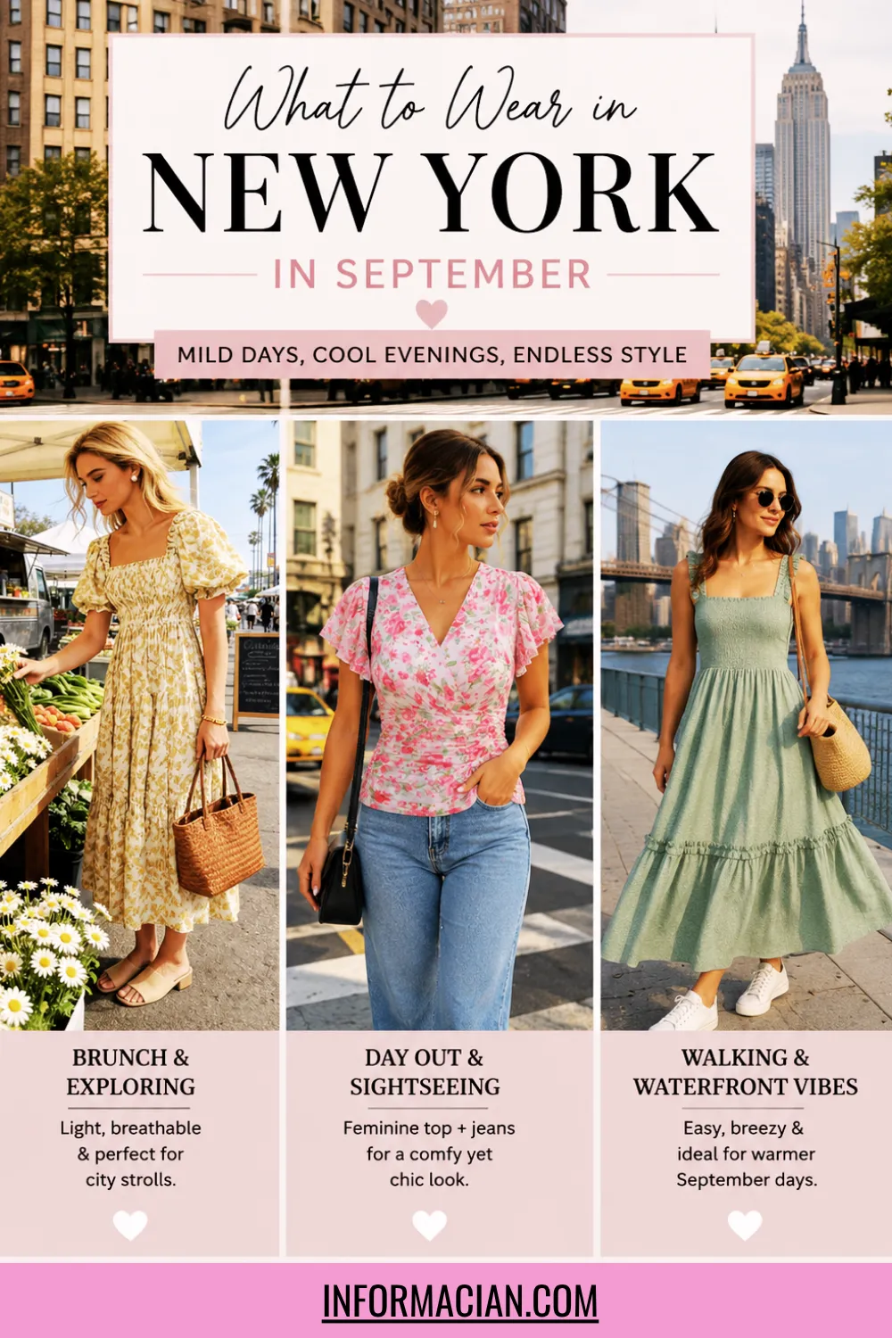 What to Wear in New York in September