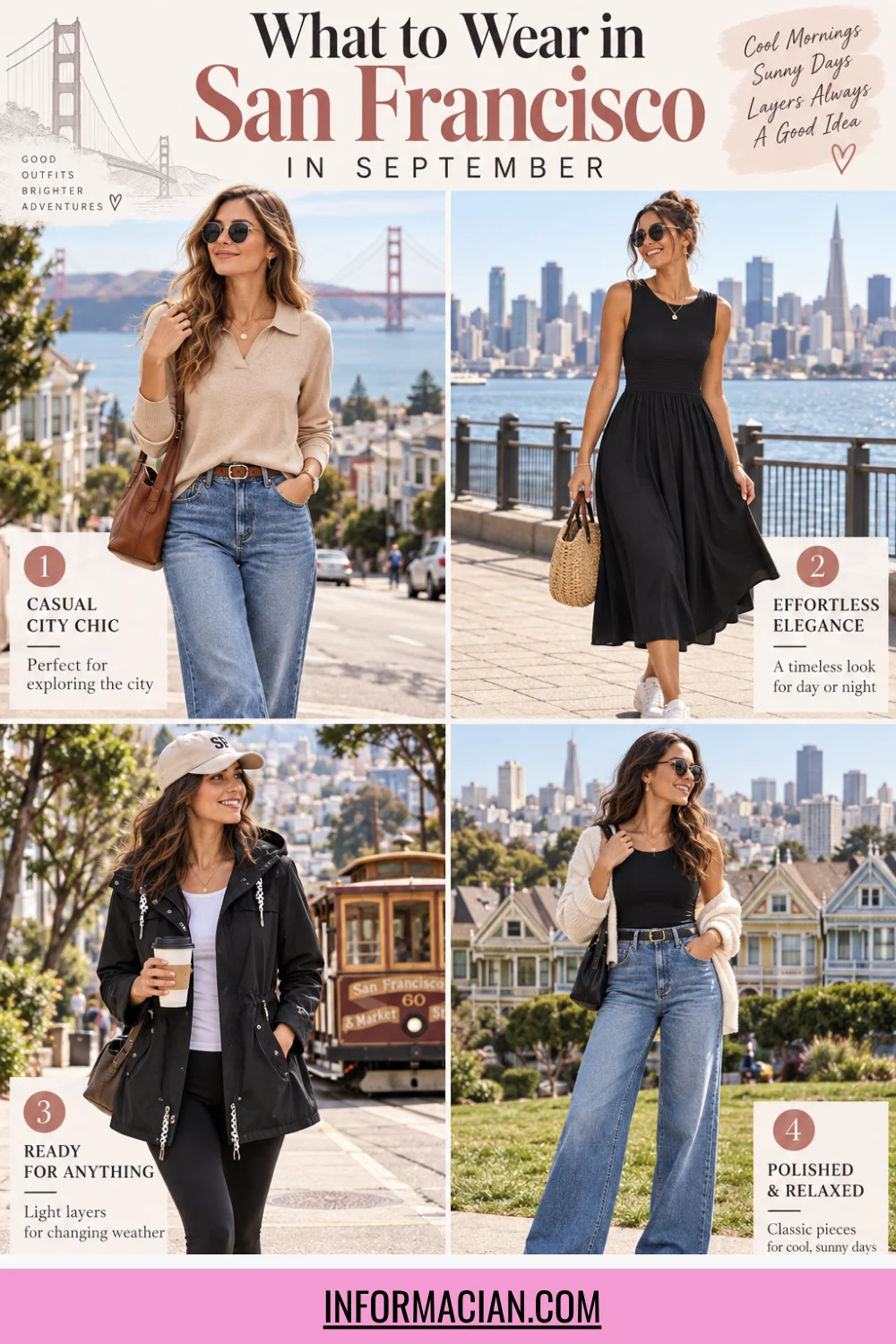 What to Wear in San Francisco in September