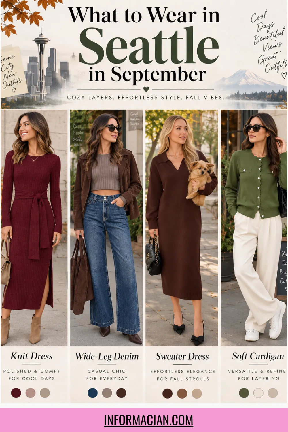 What to Wear in Seattle in September