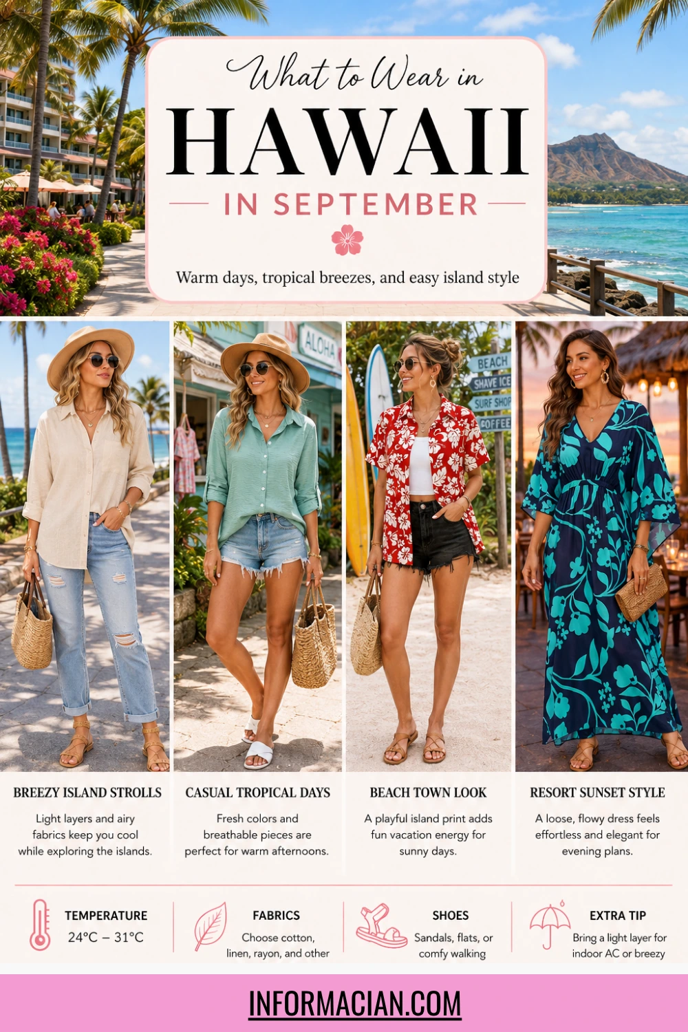 What to Wear in Hawaii in September