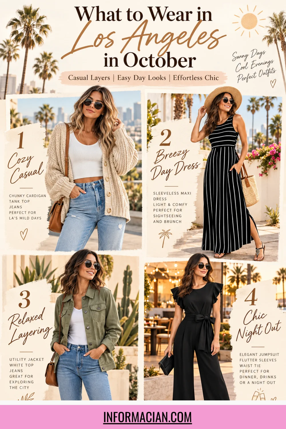 What to Wear in Los Angeles in October